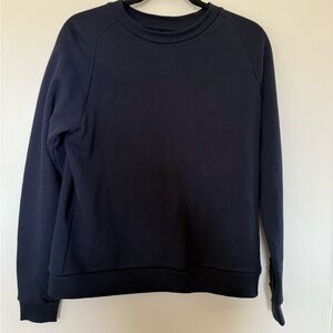 NWT For The Republic Black Crewneck Sweatshirt in Size Medium